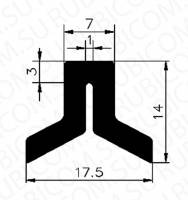 Уплотнитель резиновый SLRB0529