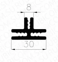 Уплотнитель резиновый SLRB0522