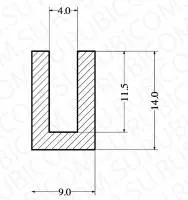 Профиль силиконовый SE552