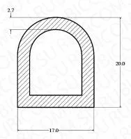 Профиль силиконовый SE1035