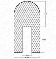 Профиль силиконовый SE4107