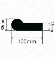 Профиль резиновый RC10038
