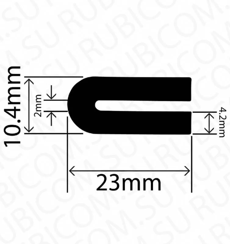 профиль резиновый rb-b913