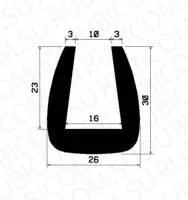 Уплотнитель резиновый SLRB0518